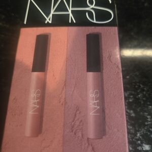 NARS Dual Liquid Lipstick Set — Peach Coral & Dusty Rose